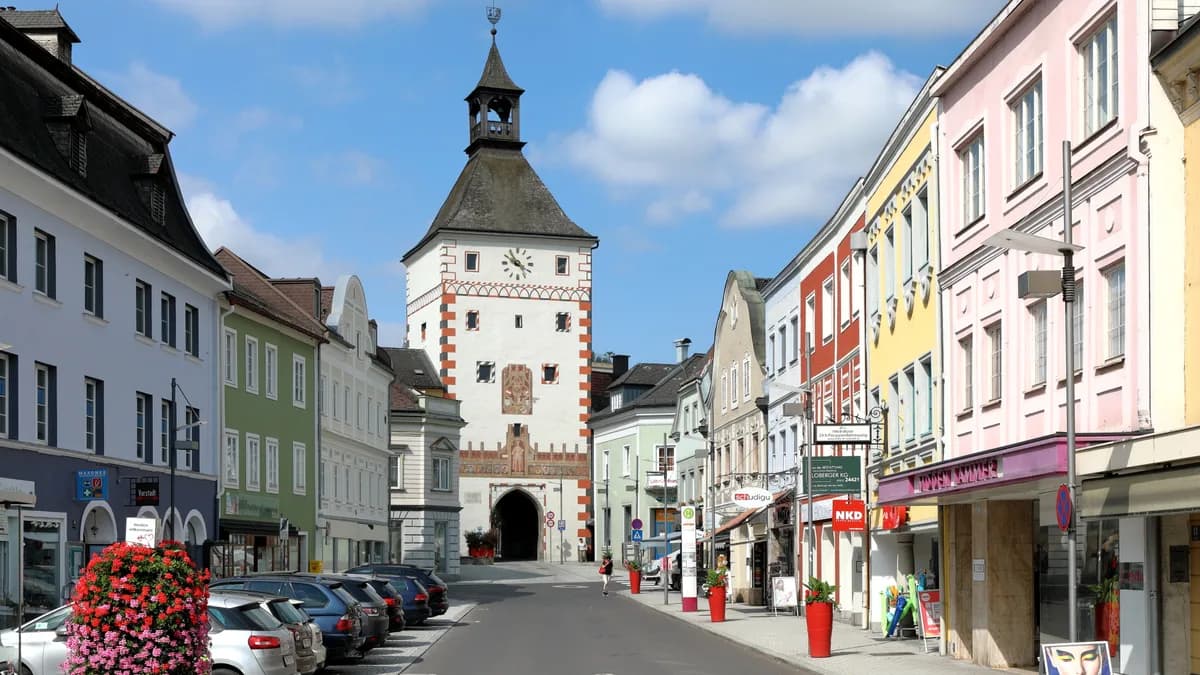Stadtansicht von Vöcklabruck