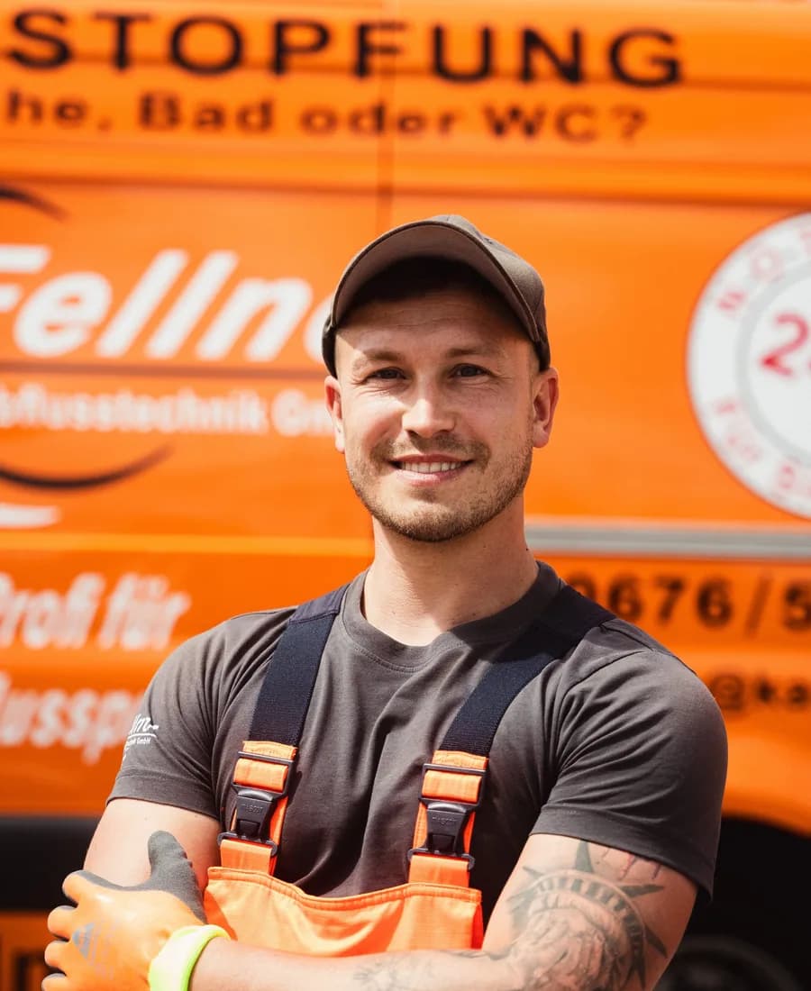 Thomas Fellner, Geschäftsführer der Fellner Abflusstechnik GmbH