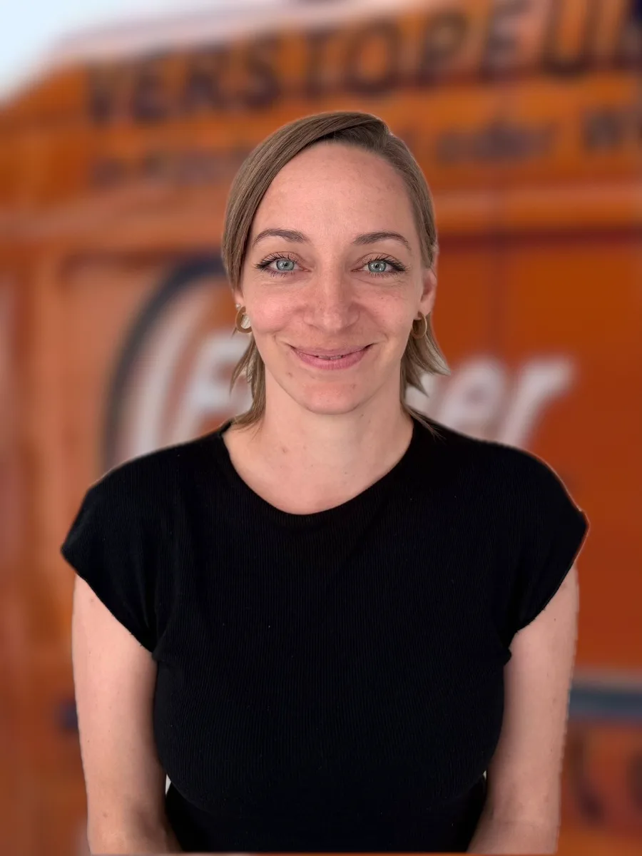Eva Leithinger, Büromitarbeiterin der Fellner Abflusstechnik GmbH